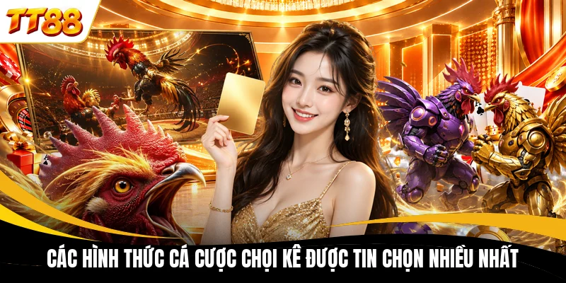 cac hinh thuc ca cuoc choi ke duoc tin chon nhieu nhat Các hình thức cá cược chọi kê được tin chọn nhiều nhất