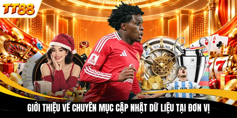 Giới thiệu về chuyên mục cập nhật dữ liệu tại đơn vị