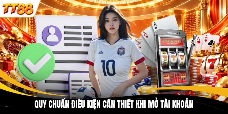 quy chuan dieu kien can thiet khi mo tai khoan Quy chuẩn điều kiện cần thiết khi mở tài khoản